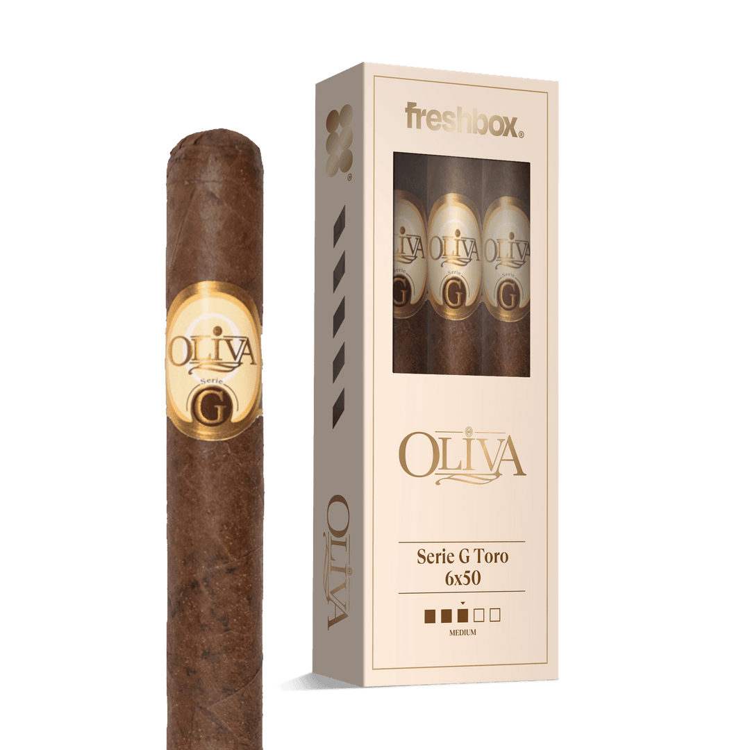 Oliva Serie G Toro 6x50 FreshBox | Cigar 3-Pack FreshBox Oliva 
