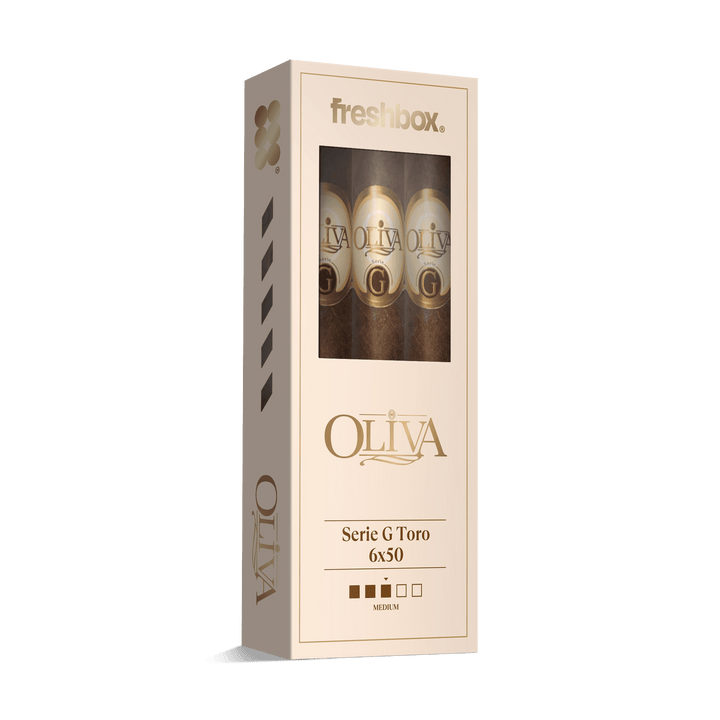 Oliva Serie G Toro 6x50 FreshBox | Cigar 3-Pack FreshBox Oliva 