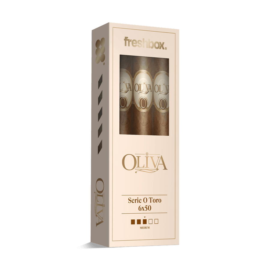 Oliva Serie O Toro 6x50 FreshBox | Cigar 3-Pack FreshBox Oliva 