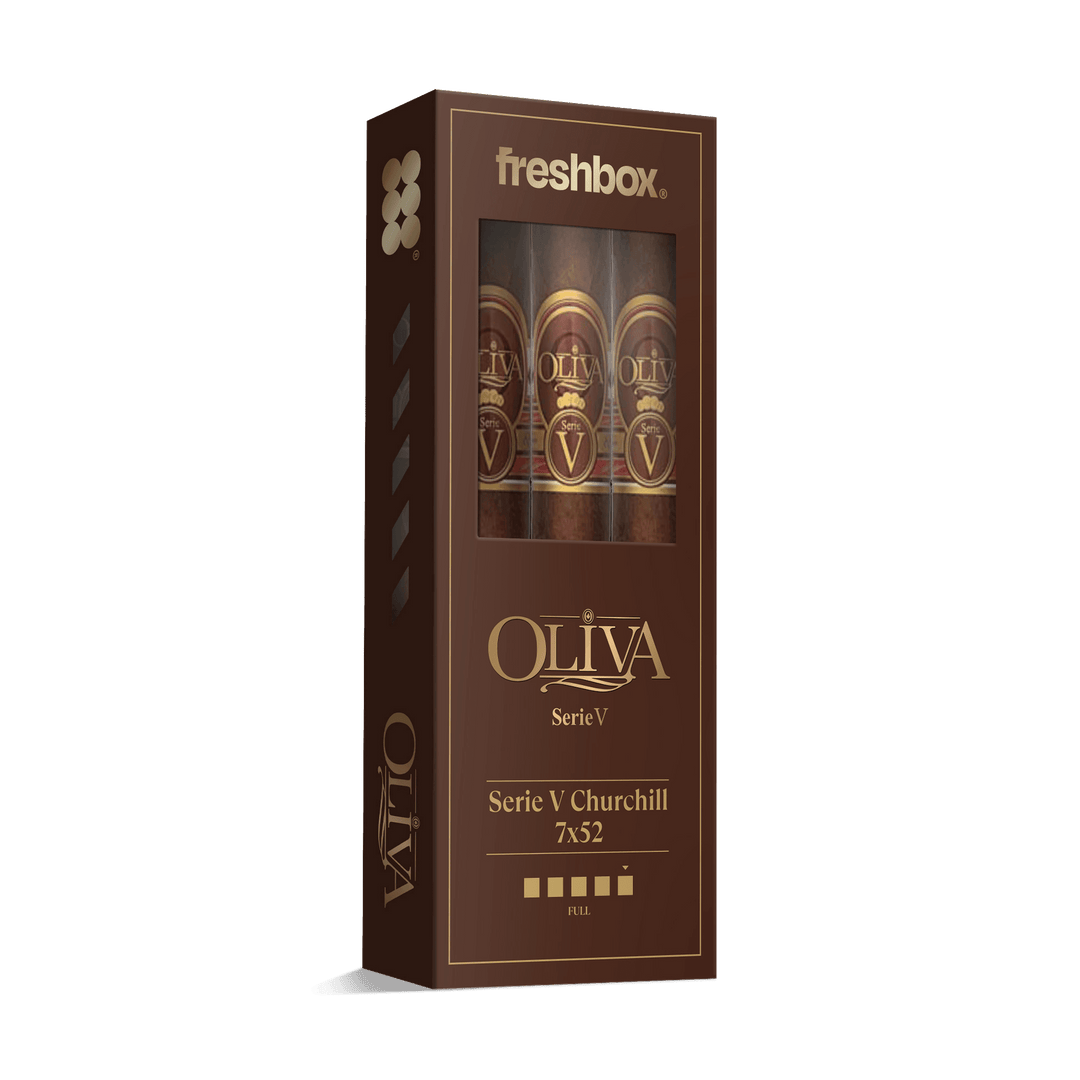 Oliva Serie V Churchill 7x52 FreshBox | Cigar 3-Pack FreshBox Oliva 