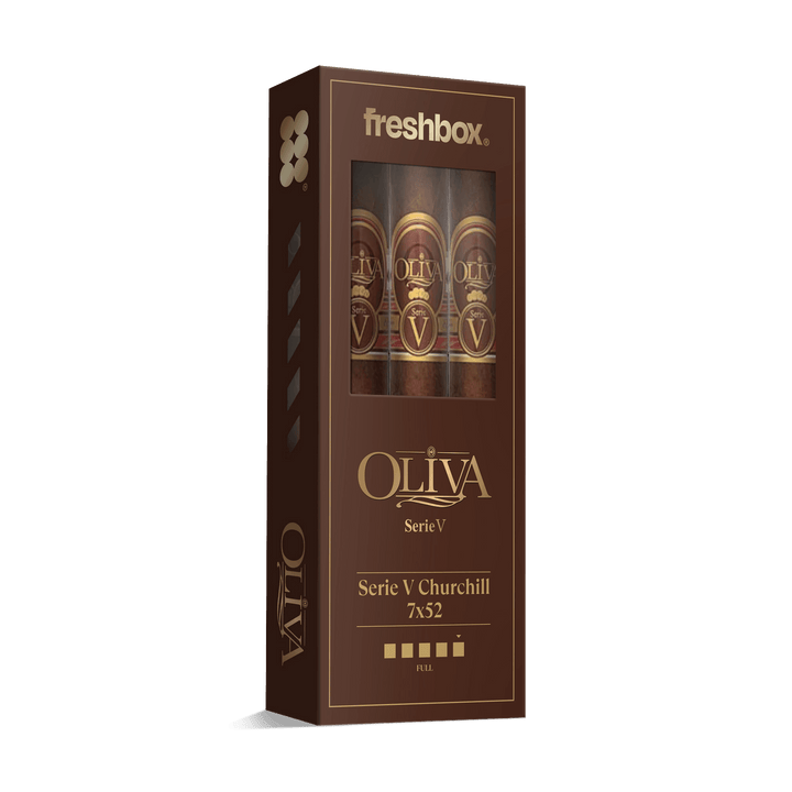 Oliva Serie V Churchill 7x52 FreshBox | Cigar 3-Pack FreshBox Oliva 
