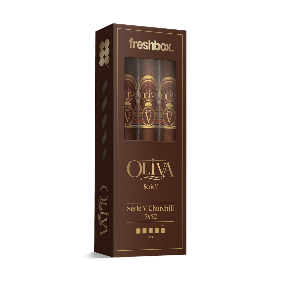 Oliva Serie V Churchill 7x52 FreshBox | Cigar 3-Pack FreshBox Oliva 