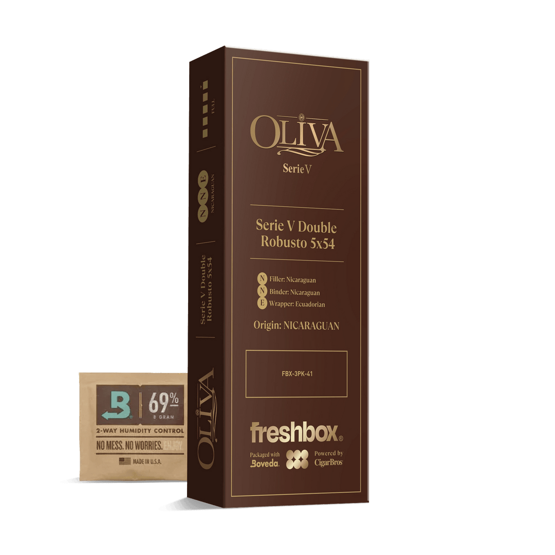 Oliva Serie V Double Robusto 5x54 FreshBox | Cigar 3-Pack FreshBox Oliva 