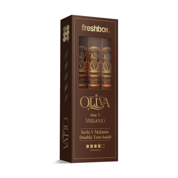 Oliva Serie V Melanio Double Toro 6x60 FreshBox | Cigar 3-Pack FreshBox Oliva 