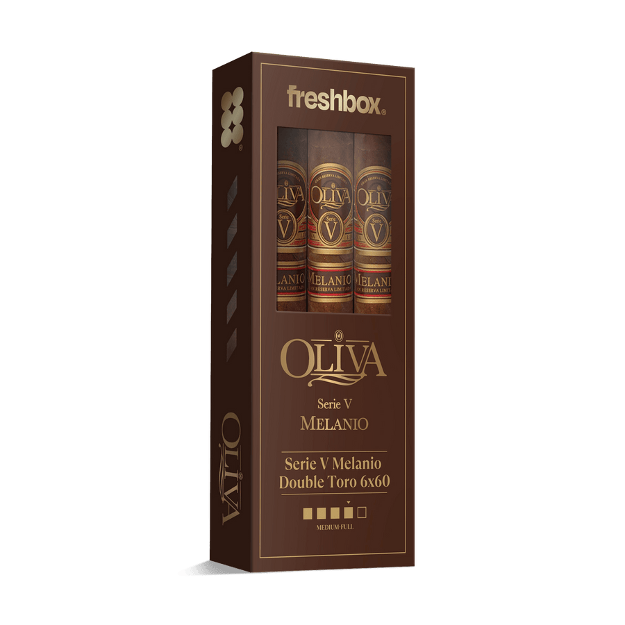 Oliva Serie V Melanio Double Toro 6x60 FreshBox | Cigar 3-Pack FreshBox Oliva 
