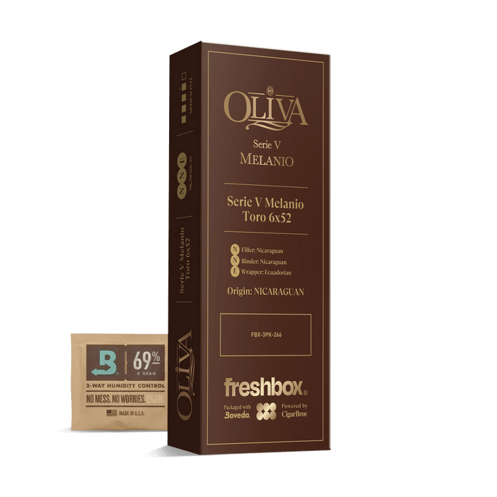 Oliva Serie V Melanio Toro 6x52 FreshBox | Cigar 3-Pack FreshBox Oliva 