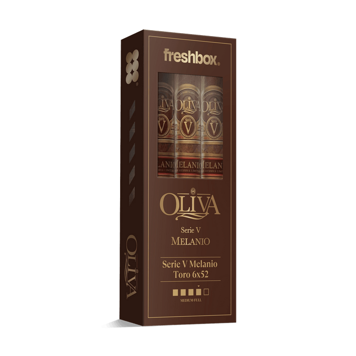 Oliva Serie V Melanio Toro 6x52 FreshBox | Cigar 3-Pack FreshBox Oliva 
