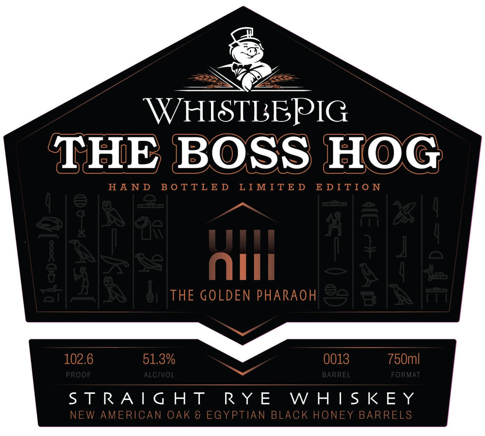 WhistlePig The Boss Hog XIII: The Golden Pharaoh Rye Whiskey WhistlePig 