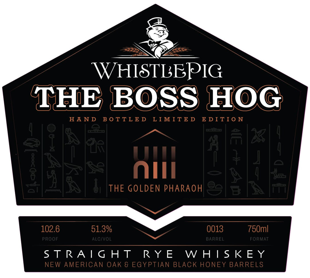 WhistlePig The Boss Hog XIII: The Golden Pharaoh Rye Whiskey WhistlePig 