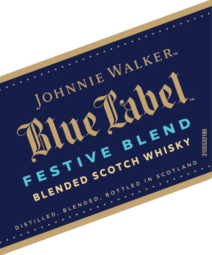 Johnnie Walker Blue Label Festive Blend Limited Edition – Sip Whiskey