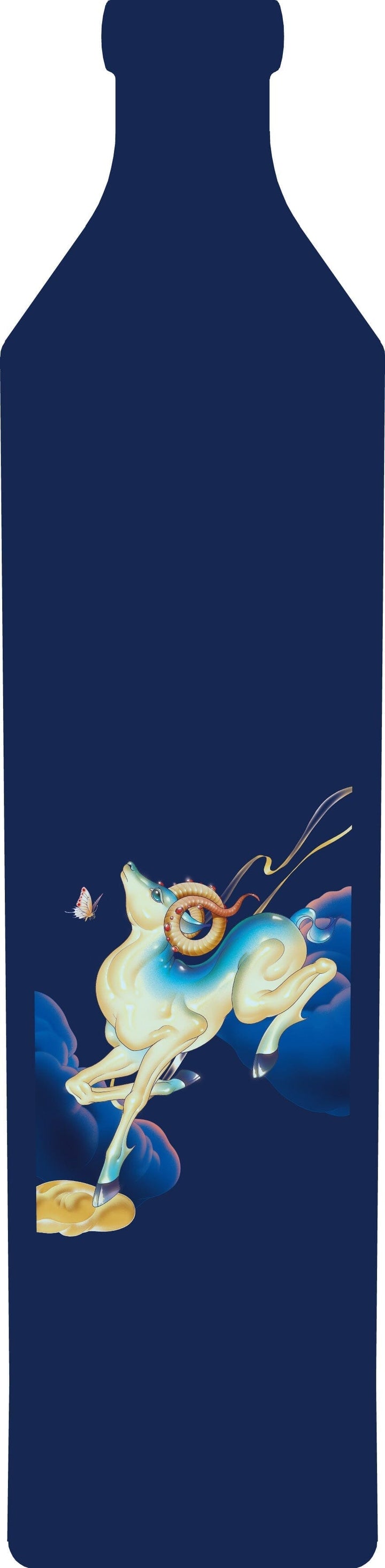 Johnnie Walker Blue Label Year of The Fire Goat Lunar New Year By JiaYi Li Blended Scotch Whisky Blended Scotch Whisky Johnnie Walker 