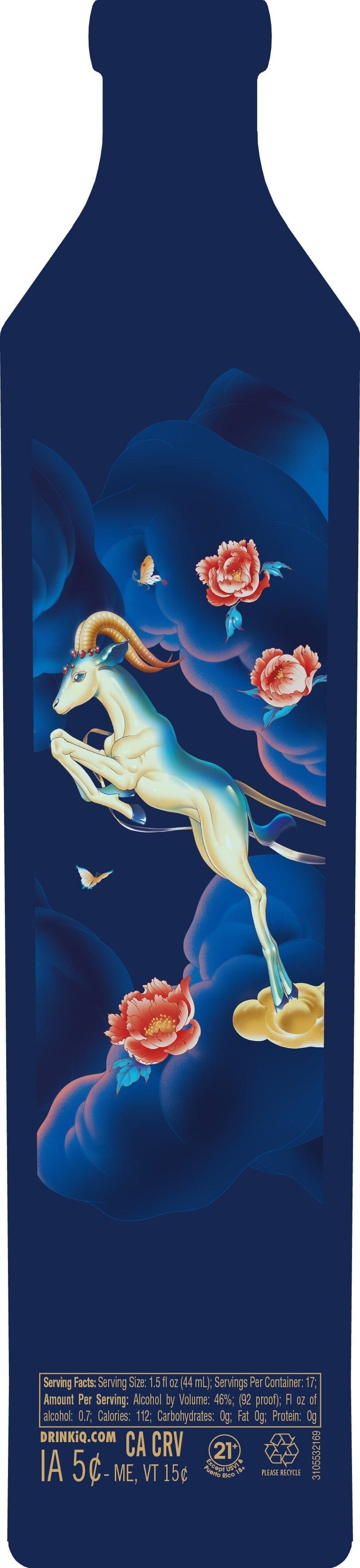 Johnnie Walker Blue Label Year of The Fire Goat Lunar New Year By JiaYi Li Blended Scotch Whisky Blended Scotch Whisky Johnnie Walker 