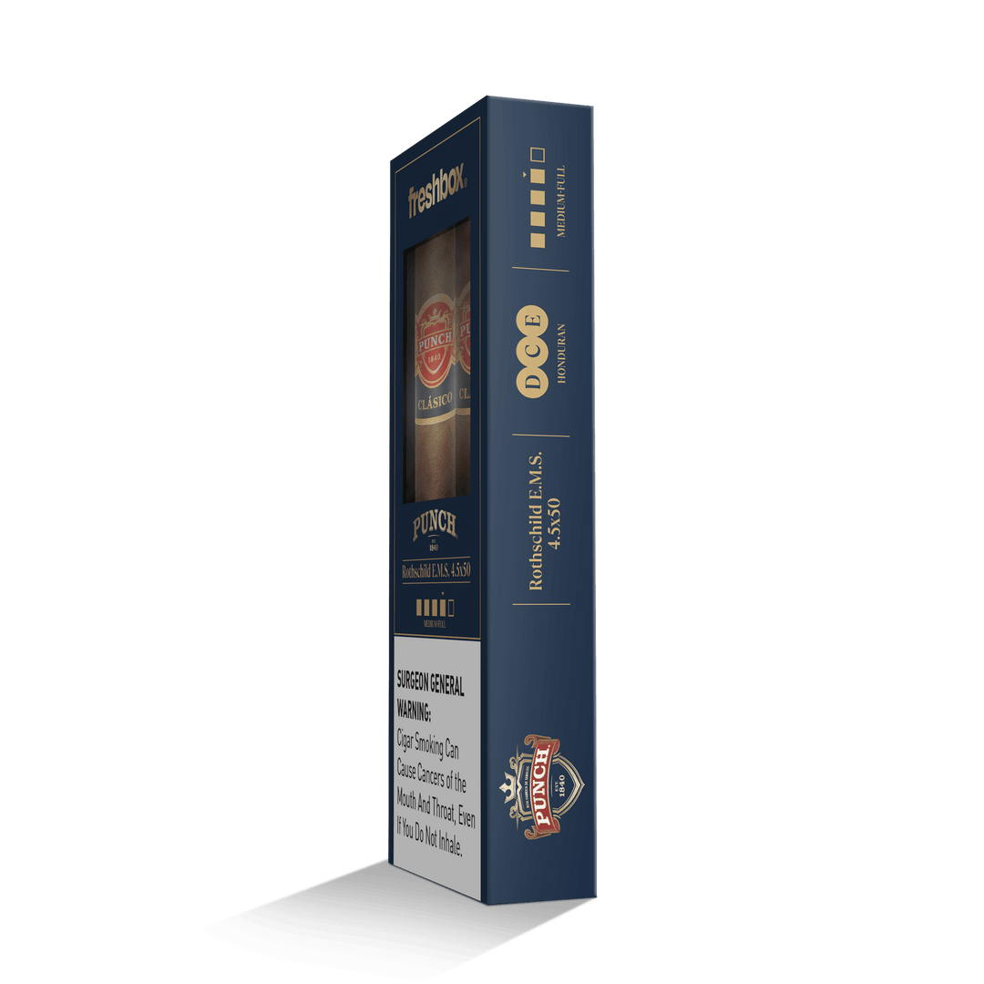 Punch Rothschild E.M.S. 4.5x50 FreshBox | Cigar 3-Pack FreshBox Punch 