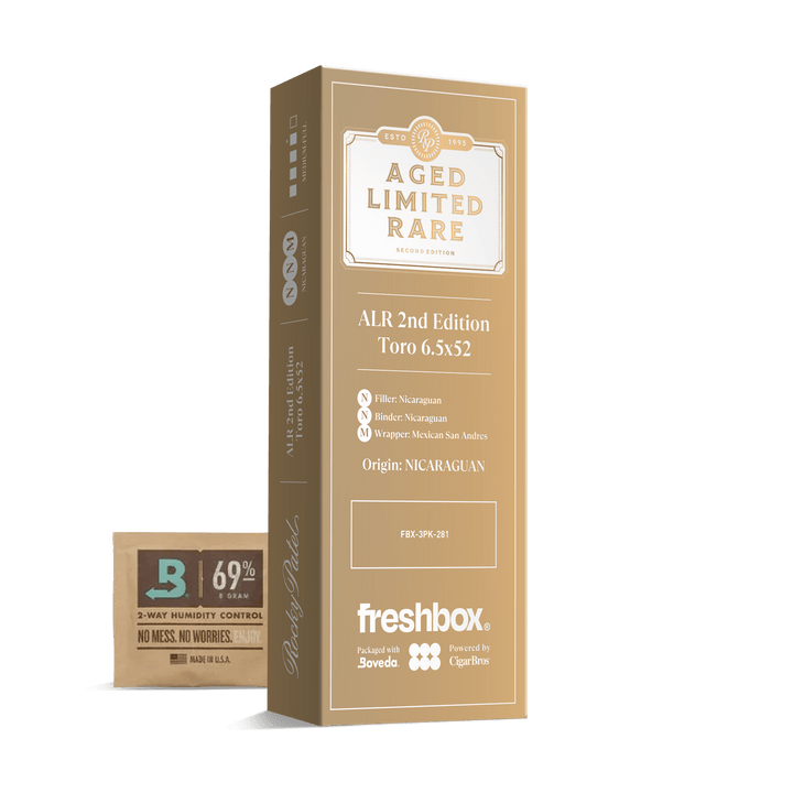 Rocky Patel ALR 2nd Edition Toro 6.5x52 FreshBox | Cigar 3-Pack FreshBox Rocky Patel 