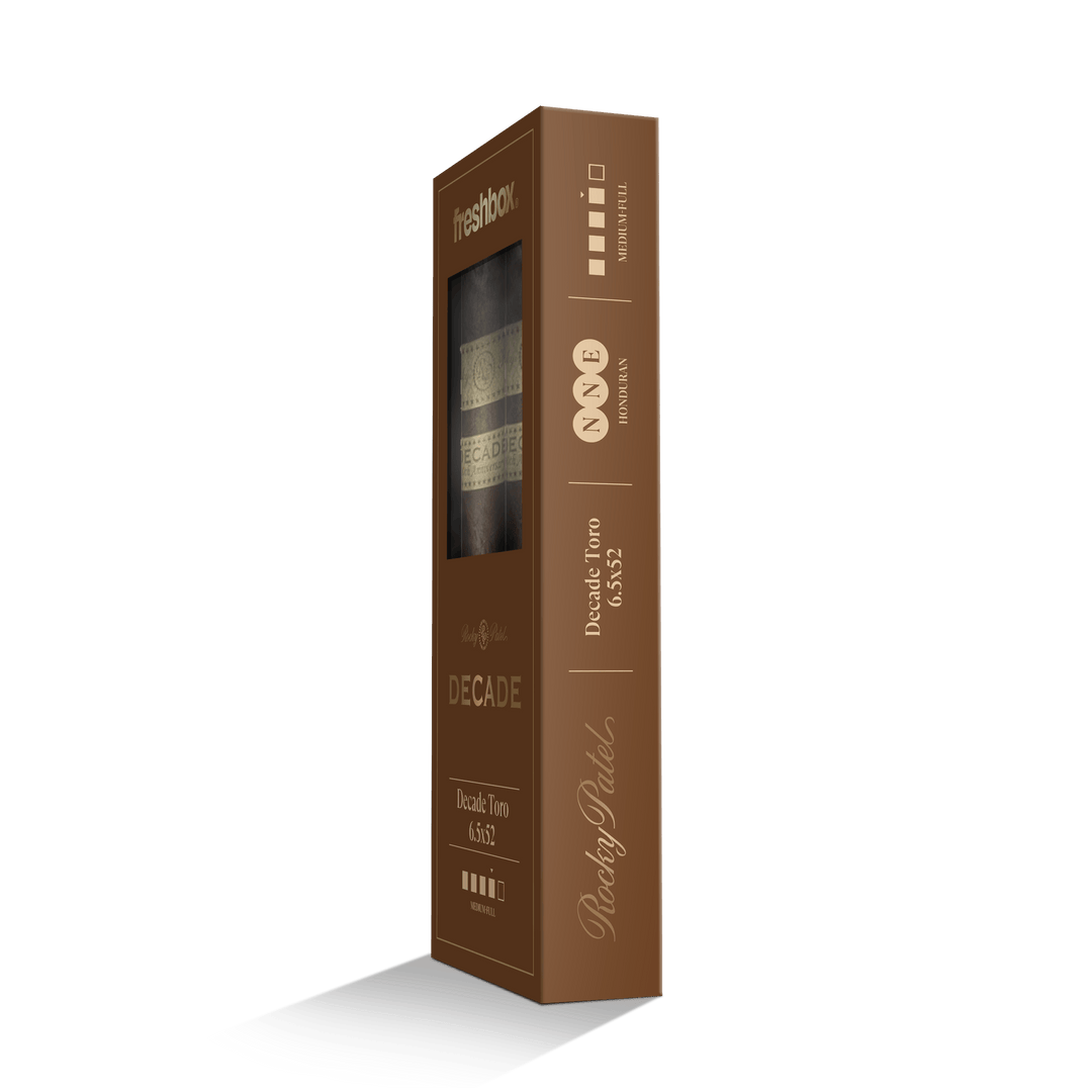 Rocky Patel Decade Toro 6.5x52 FreshBox | Cigar 3-Pack FreshBox Rocky Patel 