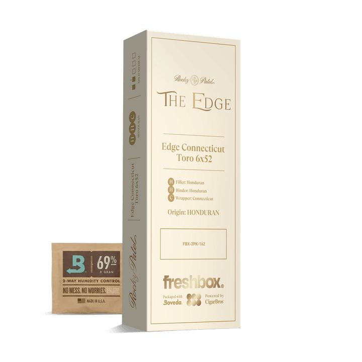 Rocky Patel Edge Connecticut Toro 6x52 FreshBox | Cigar 3-Pack FreshBox Rocky Patel 