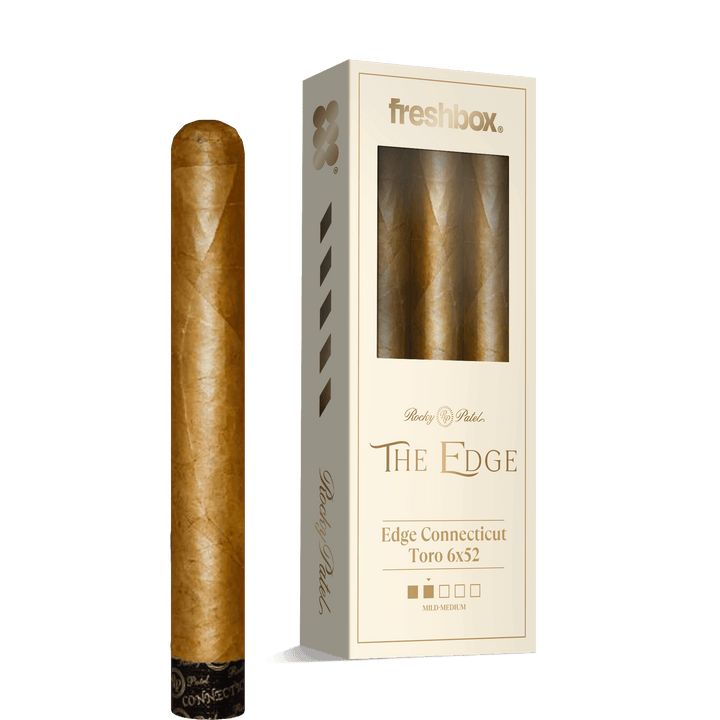 Rocky Patel Edge Connecticut Toro 6x52 FreshBox | Cigar 3-Pack FreshBox Rocky Patel 