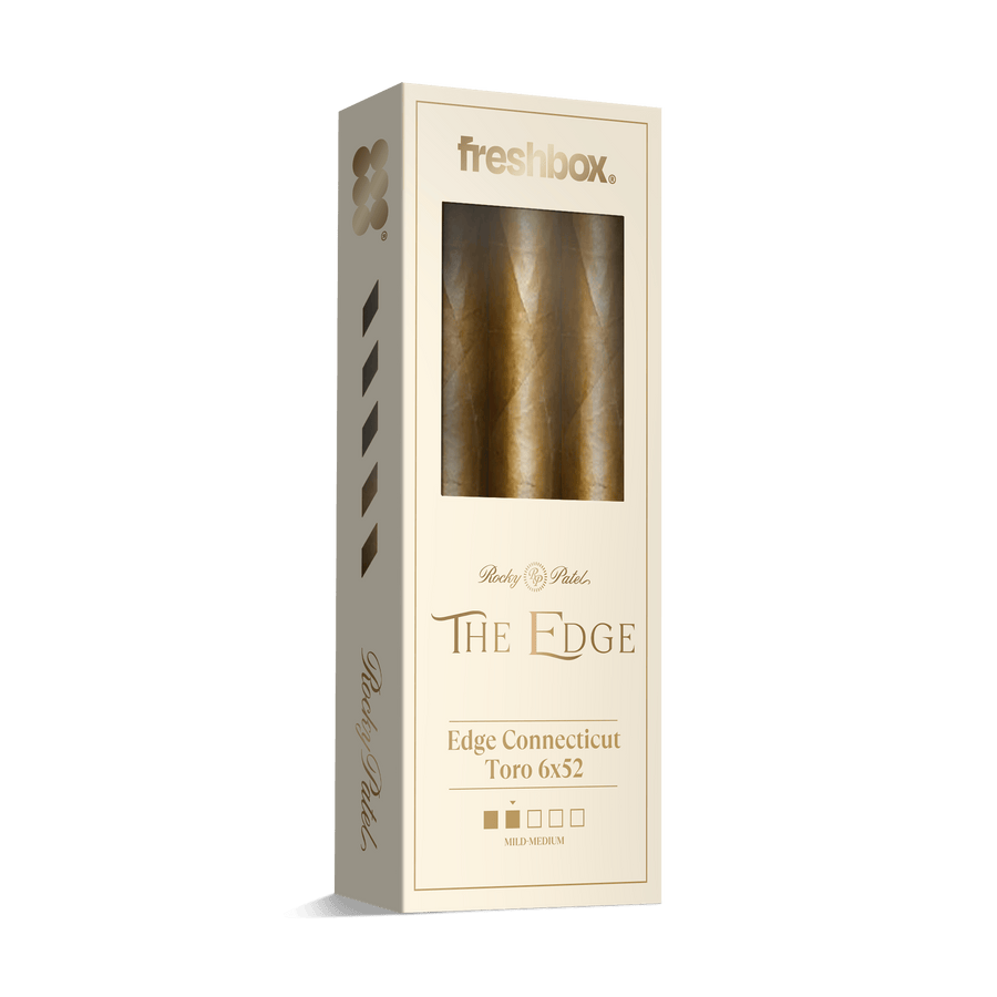 Rocky Patel Edge Connecticut Toro 6x52 FreshBox | Cigar 3-Pack FreshBox Rocky Patel 