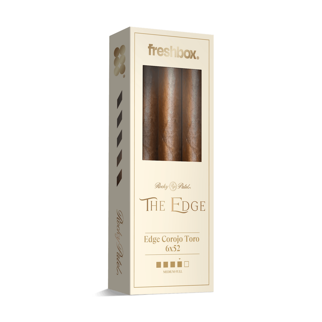 Rocky Patel Edge Corojo Toro 6x52 FreshBox | Cigar 3-Pack FreshBox Rocky Patel 
