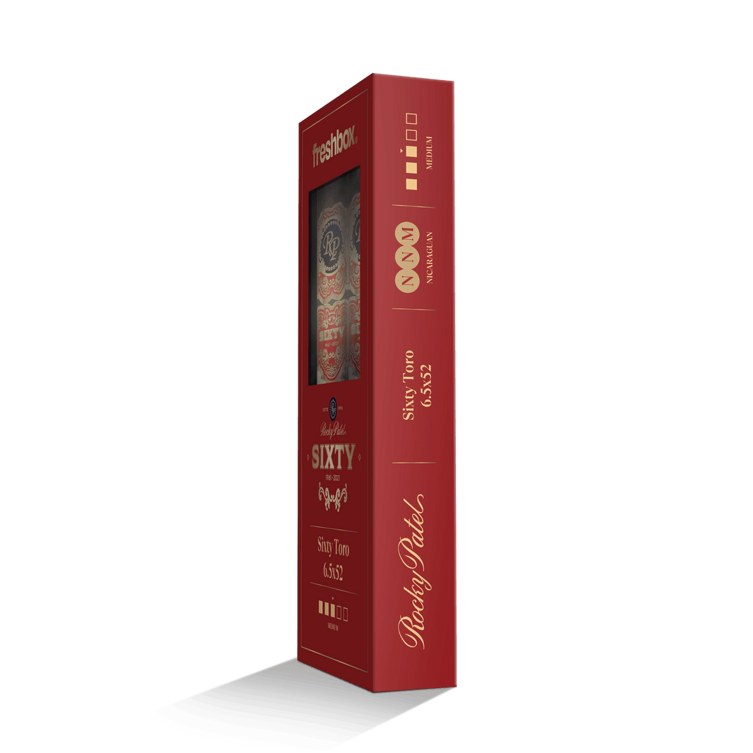 Rocky Patel Sixty Toro 6.5x52 FreshBox | Cigar 3-Pack FreshBox Rocky Patel 