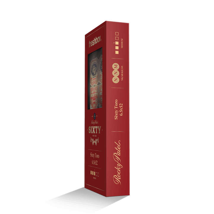 Rocky Patel Sixty Toro 6.5x52 FreshBox | Cigar 3-Pack FreshBox Rocky Patel 