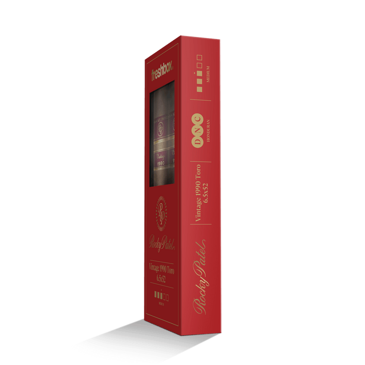 Rocky Patel Vintage 1990 Toro 6.5x52 FreshBox | Cigar 3-Pack FreshBox Rocky Patel 