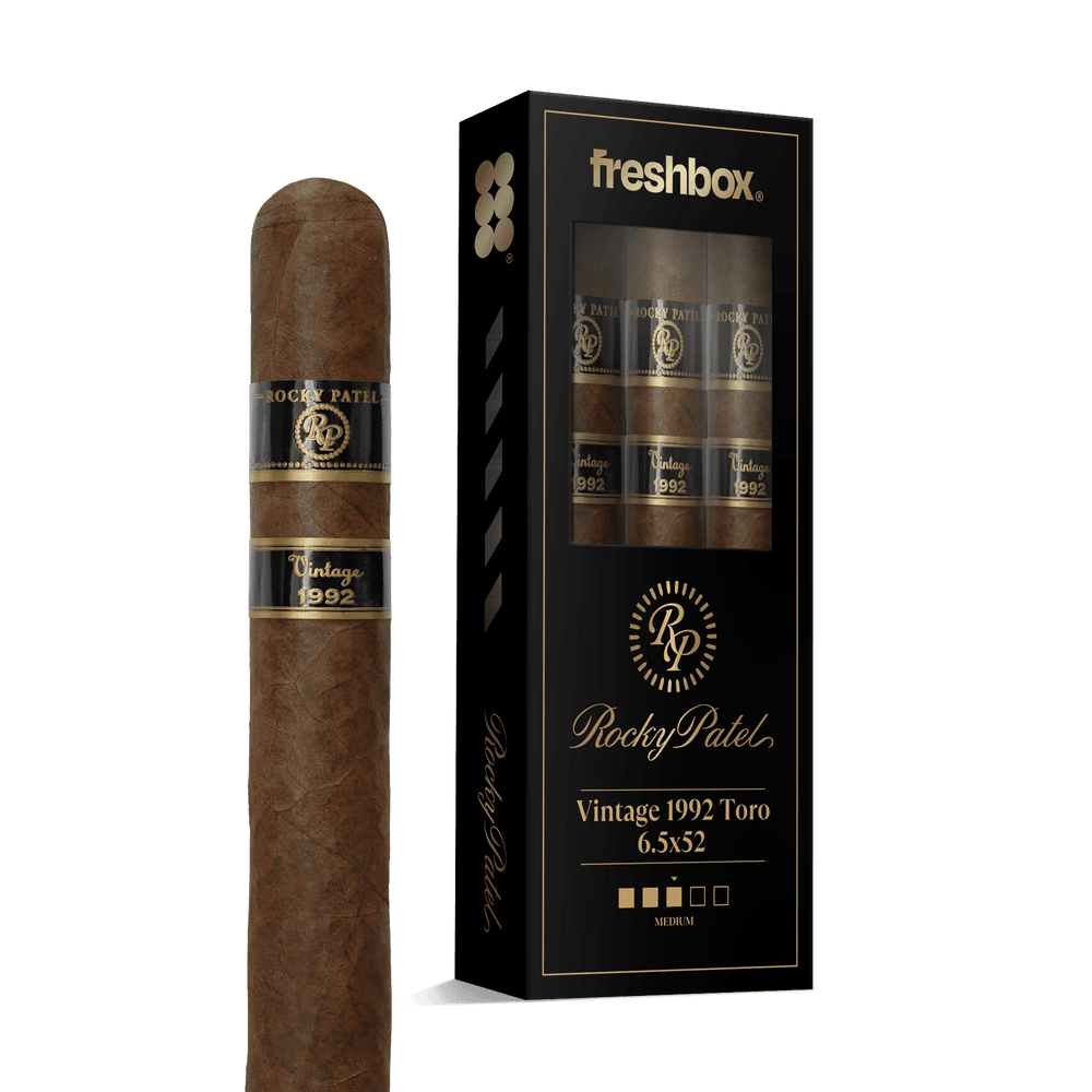 Rocky Patel Vintage 1992 Toro 6.5x52 FreshBox | Cigar 3-Pack FreshBox Rocky Patel 