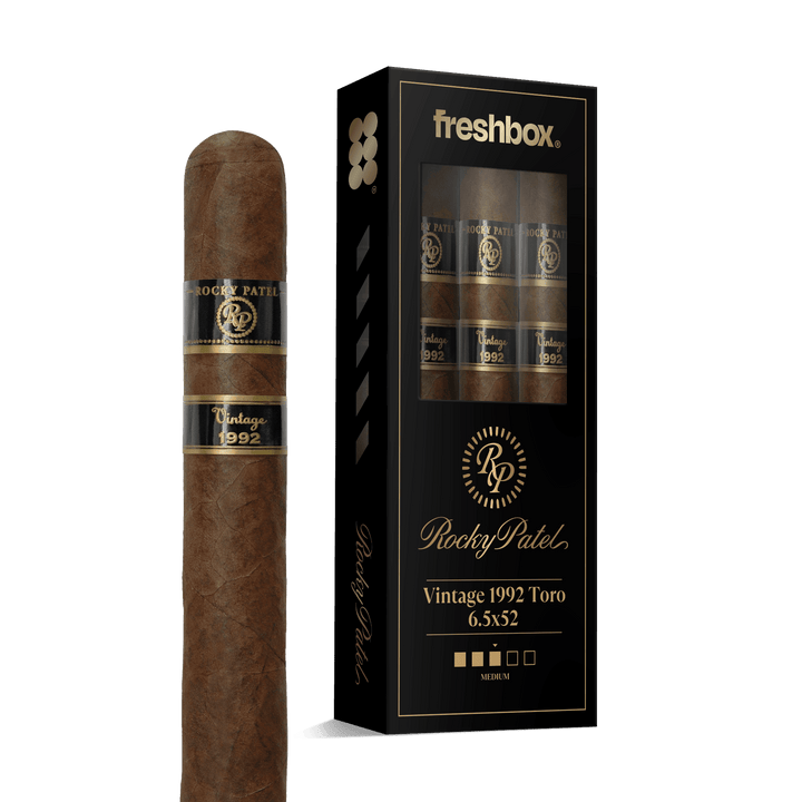 Rocky Patel Vintage 1992 Toro 6.5x52 FreshBox | Cigar 3-Pack FreshBox Rocky Patel 