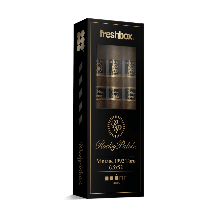 Rocky Patel Vintage 1992 Toro 6.5x52 FreshBox | Cigar 3-Pack FreshBox Rocky Patel 