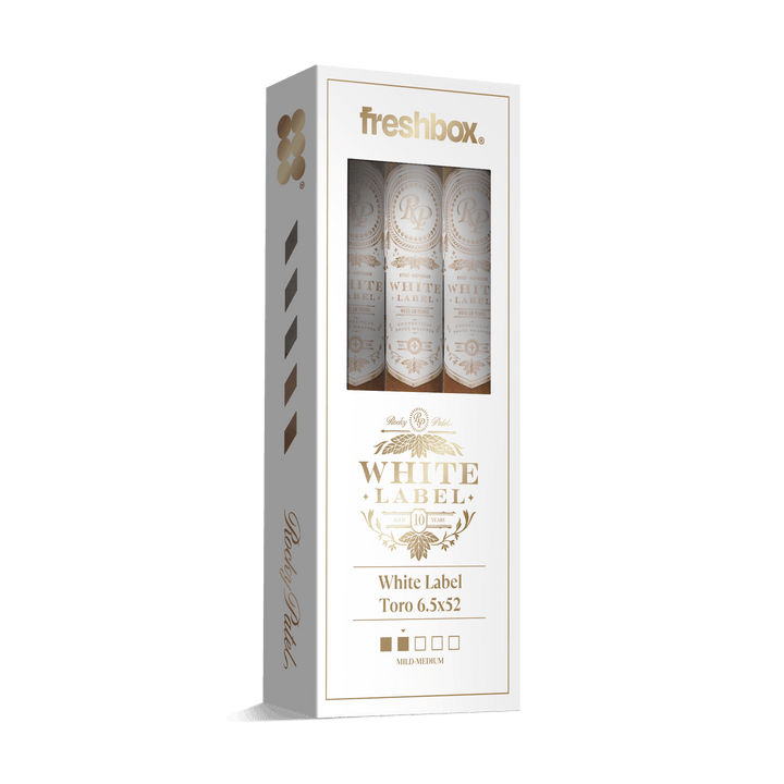 Rocky Patel White Label Toro 6.5x52 FreshBox | Cigar 3-Pack FreshBox Rocky Patel 