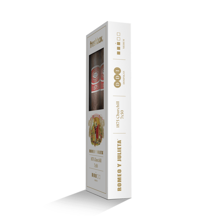 Romeo Y Julieta 1875 Churchill 7x50 FreshBox | Cigar 3-Pack FreshBox Romeo Y Julieta 