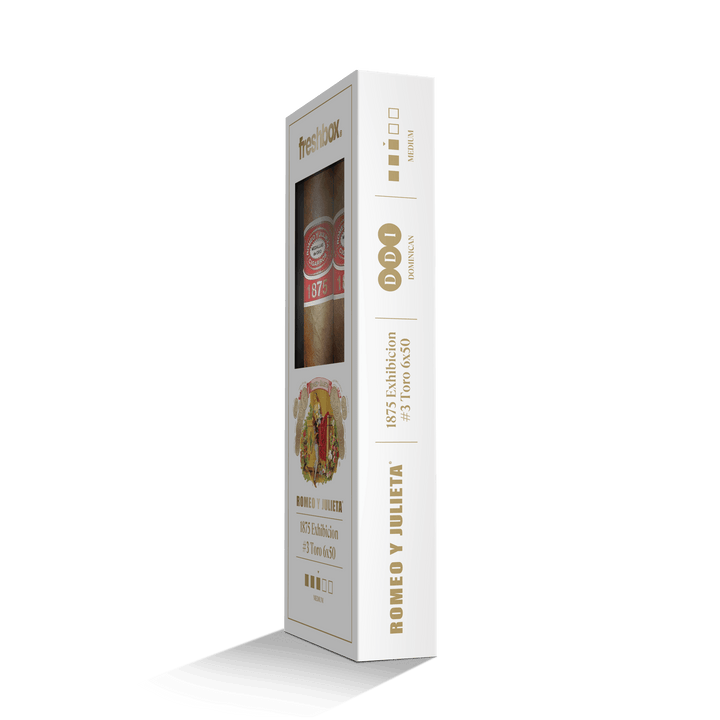 Romeo Y Julieta 1875 Exhibicion #3 6x50 FreshBox | Cigar 3-Pack FreshBox Romeo Y Julieta 