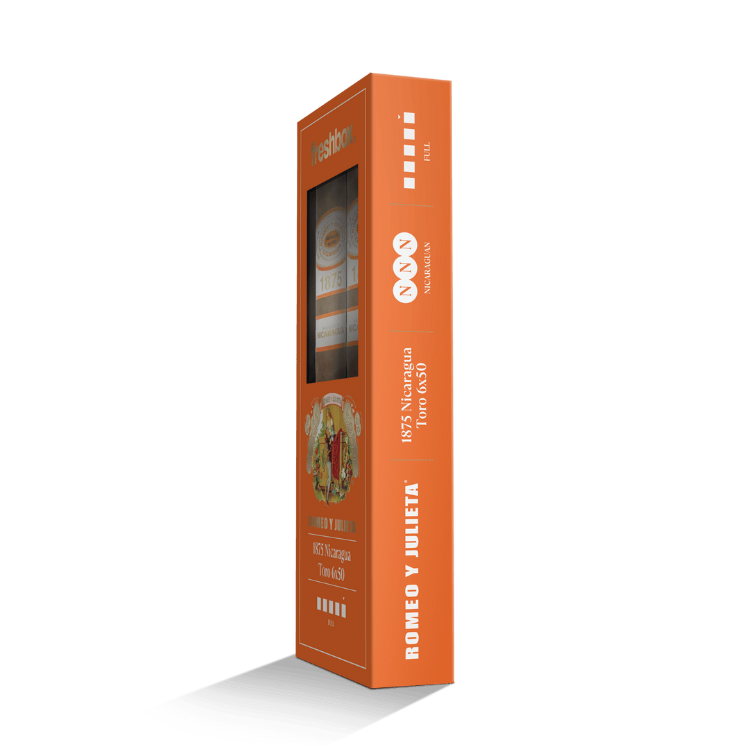 Romeo Y Julieta 1875 Nicauraga Toro 6x50 FreshBox | Cigar 3-Pack FreshBox Romeo Y Julieta 