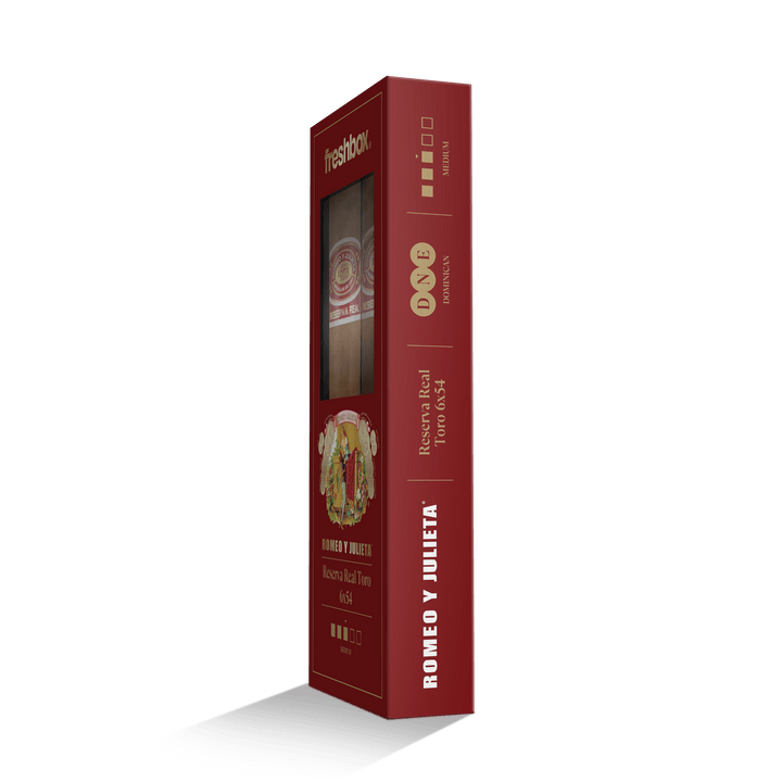 Romeo Y Julieta Reserva Real Toro 6x54 FreshBox | Cigar 3-Pack FreshBox Romeo Y Julieta 