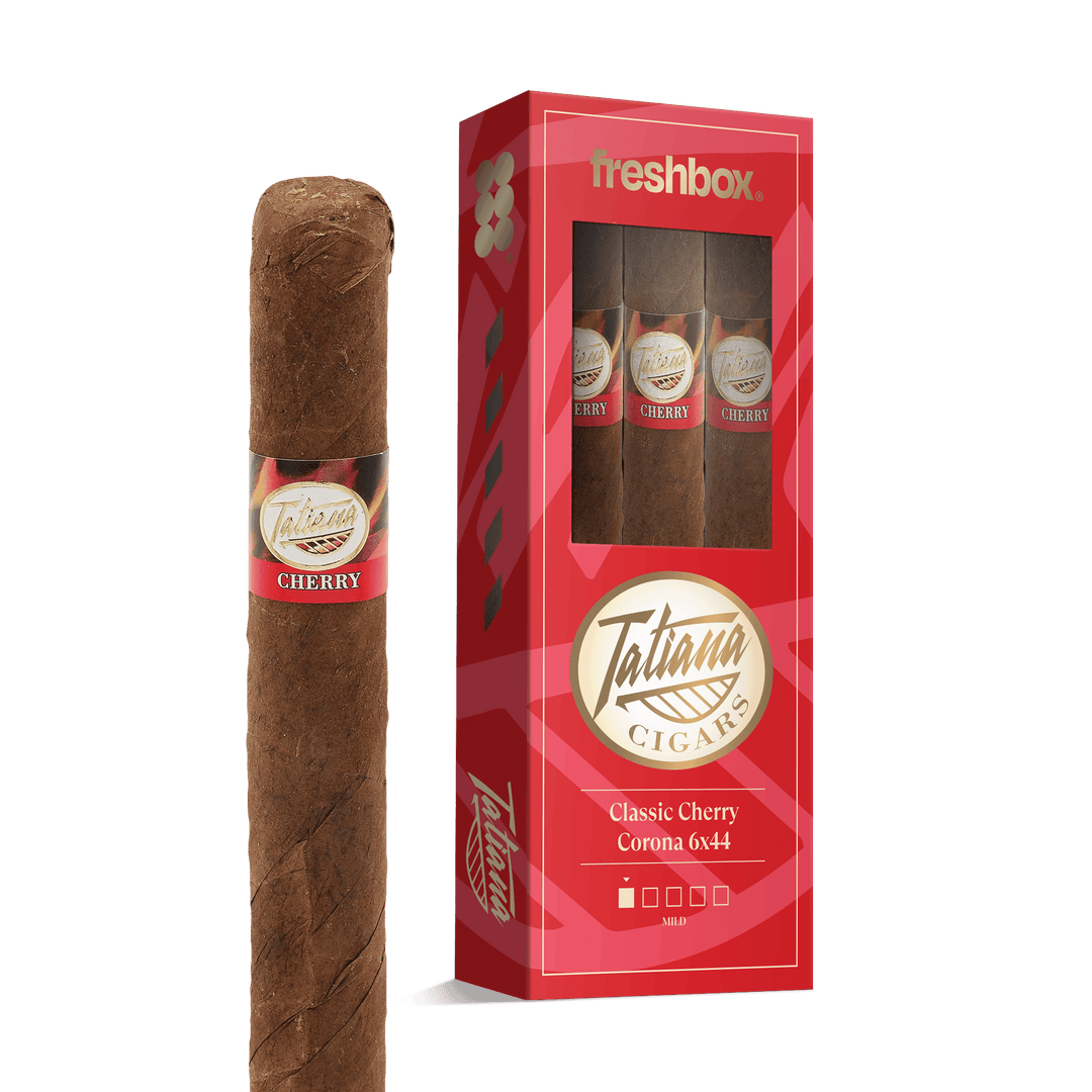 Tatiana Classic Cherry Corona 6x44 FreshBox | Cigar 3-Pack FreshBox Tatiana Classic 