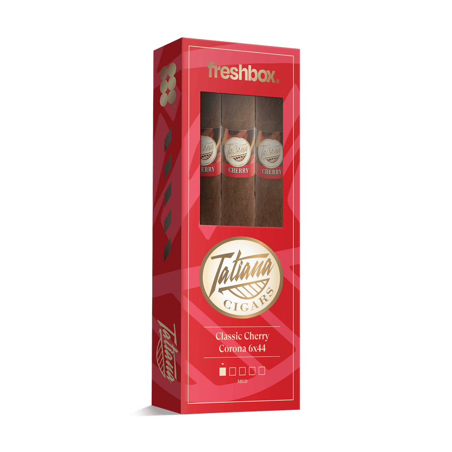 Tatiana Classic Cherry Corona 6x44 FreshBox | Cigar 3-Pack FreshBox Tatiana Classic 