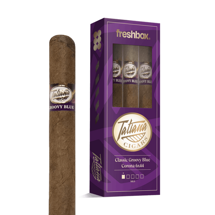 Tatiana Classic Groovy Blue Corona 6x44 FreshBox | Cigar 3-Pack FreshBox Tatiana Classic 