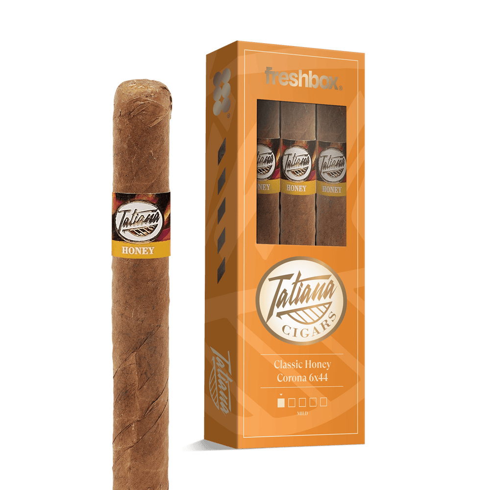 Tatiana Classic Honey Corona 6x44 FreshBox | Cigar 3-Pack FreshBox Tatiana Classic 