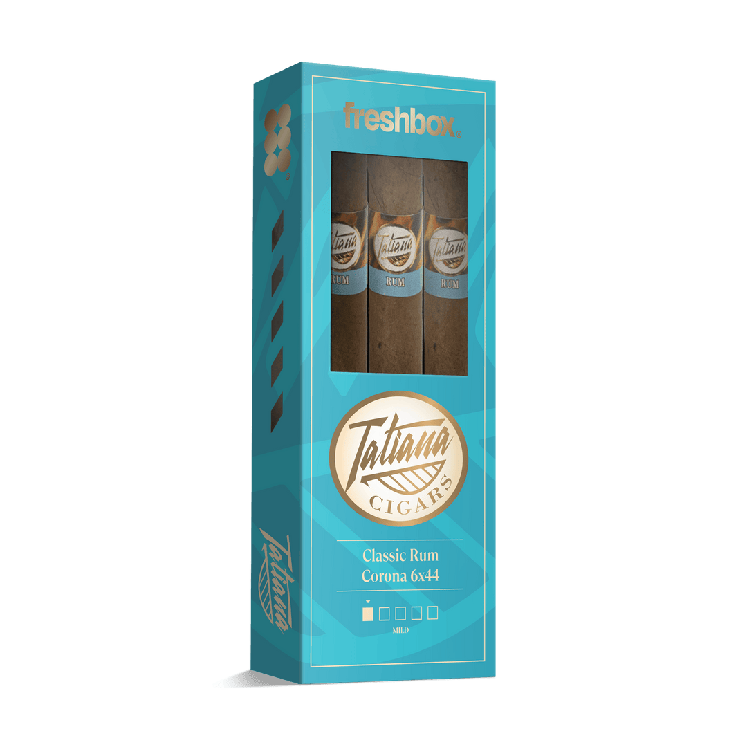 Tatiana Classic Rum Corona 6x44 FreshBox | Cigar 3-Pack FreshBox Tatiana Classic 