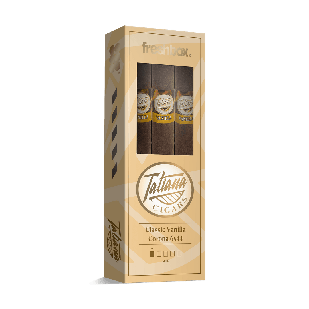 Tatiana Classic Vanilla Corona 6x44 FreshBox | Cigar 3-Pack FreshBox Tatiana Classic 