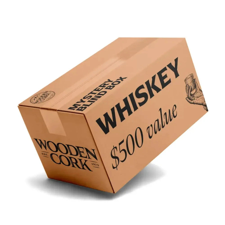 Ultimate Whiskey $500 Mystery Blind Box Whiskey Wooden Cork 