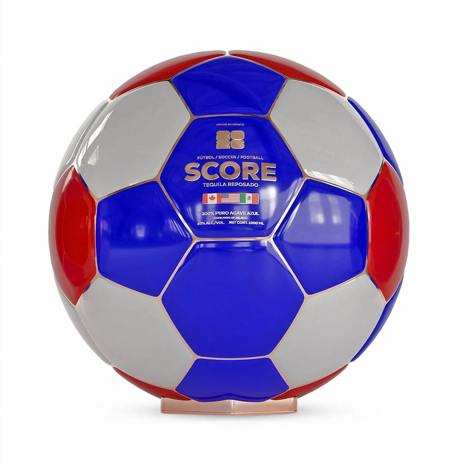 Score Tequila Reposado 2026 World Cup USA Limited Edition Ball Decanter Tequila Score Tequila 