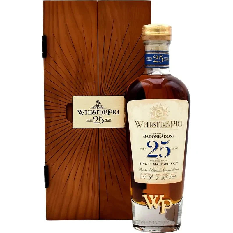 WhistlePig 25 Year Badonkadonk Single Malt Whiskey Whiskey WhistlePig 