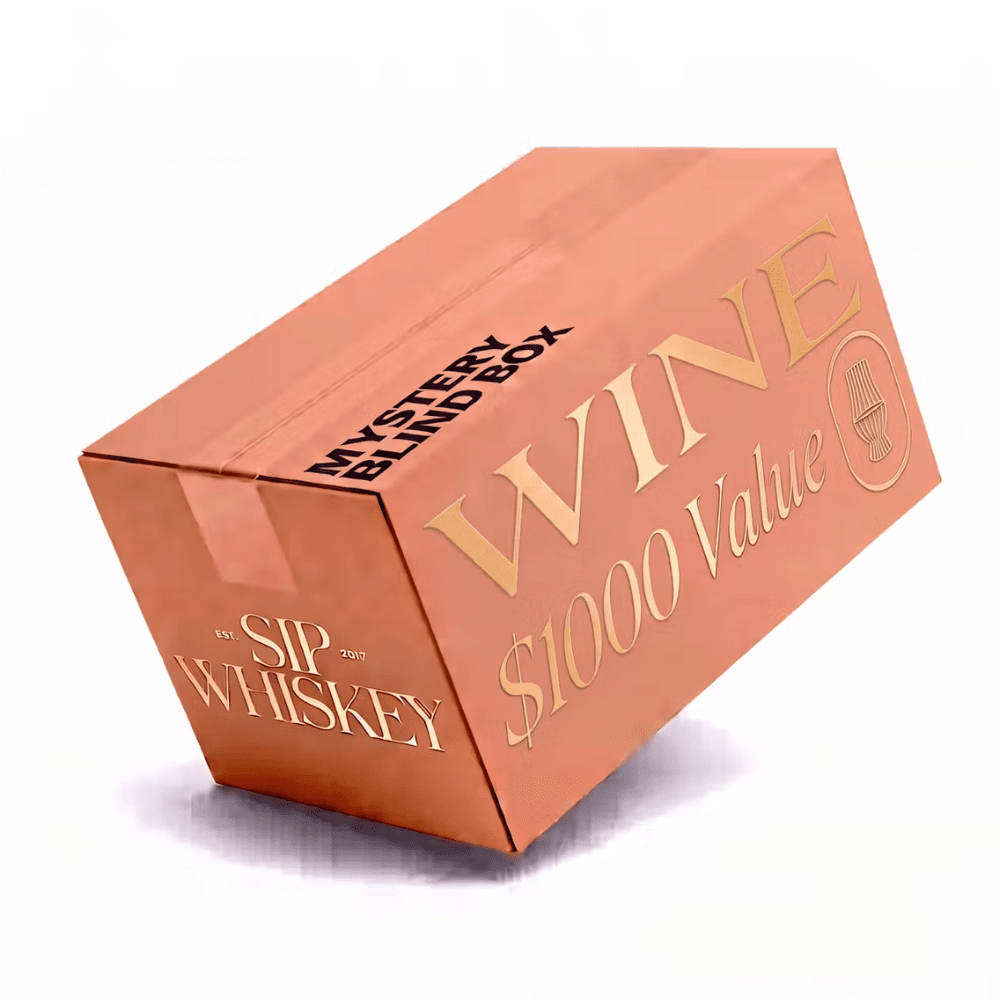 Connoisseur's Wine $1000 Mystery Blind Box Wine Sip Whiskey 