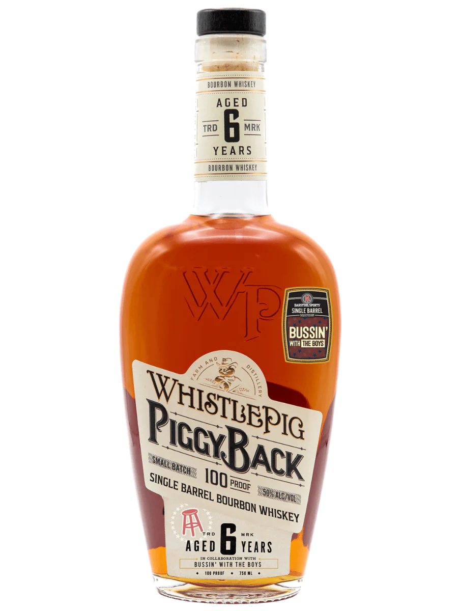 WhistlePig PiggyBack Barstool Barrel: Bussin' With The Boys Rye Whiskey WhistlePig 