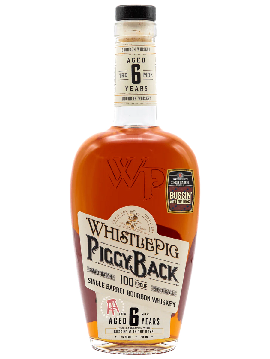 WhistlePig PiggyBack Barstool Barrel: Bussin' With The Boys Rye Whiskey WhistlePig 