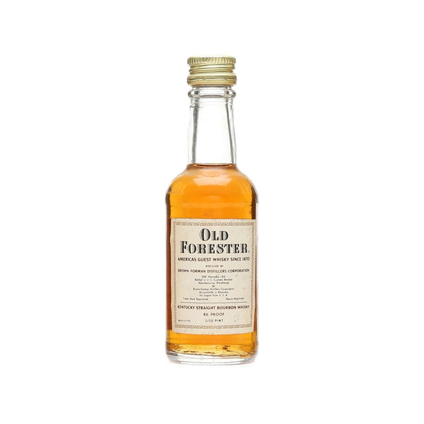 Buy 1980s Old Forester Kentucky Straight Bourbon Whiskey 50ML