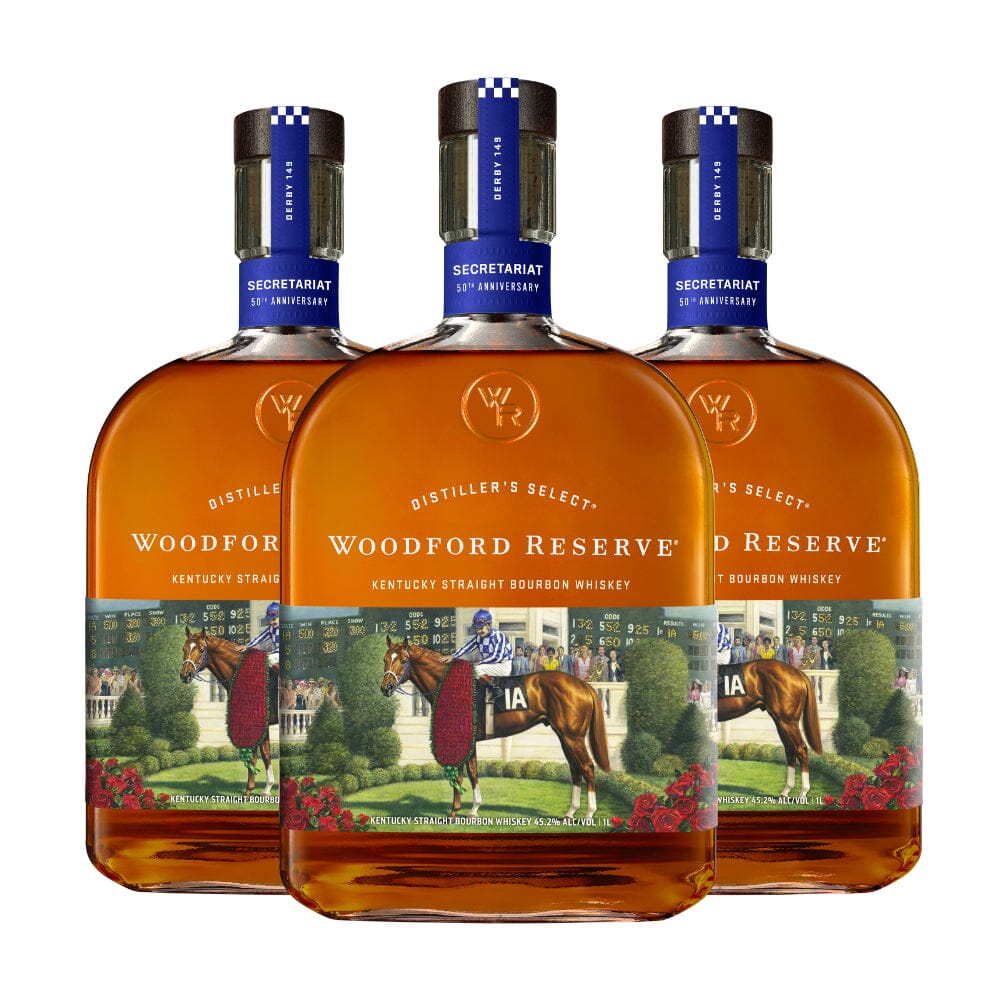 Woodford Reserve 2023 Kentucky Derby 149 (3 Bottle Bundle) Bourbon Whiskey Woodford Reserve 