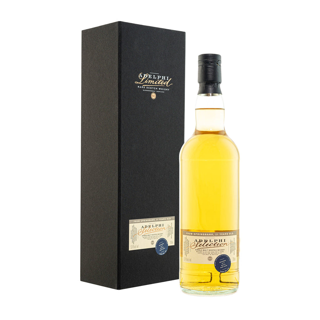 Adelphi Selections Springbank 21 Year Old Scotch Whisky Adelphi Selections 