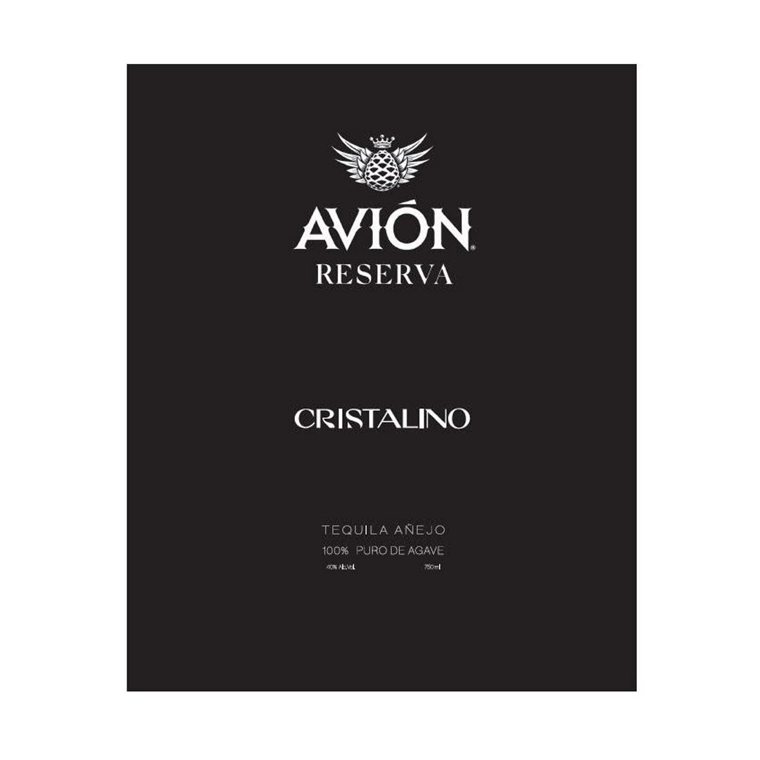 Avion Reserva Cristalino Tequila Avión Tequila 